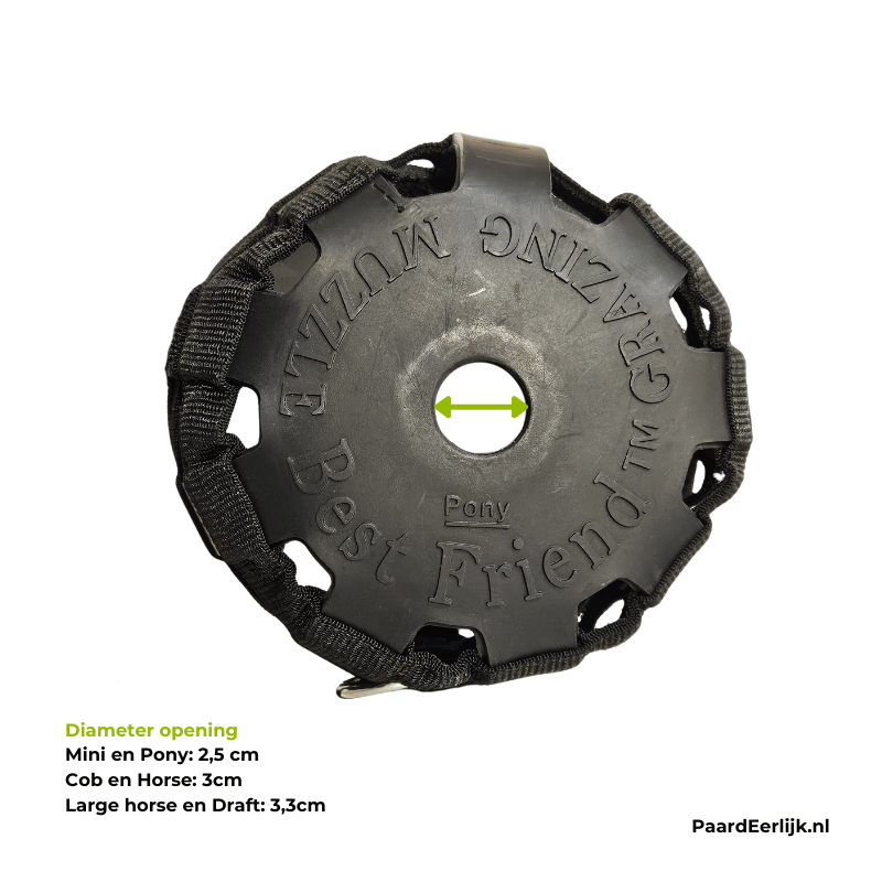 De bodem met opening van het Best Friend Standaard graasmasker