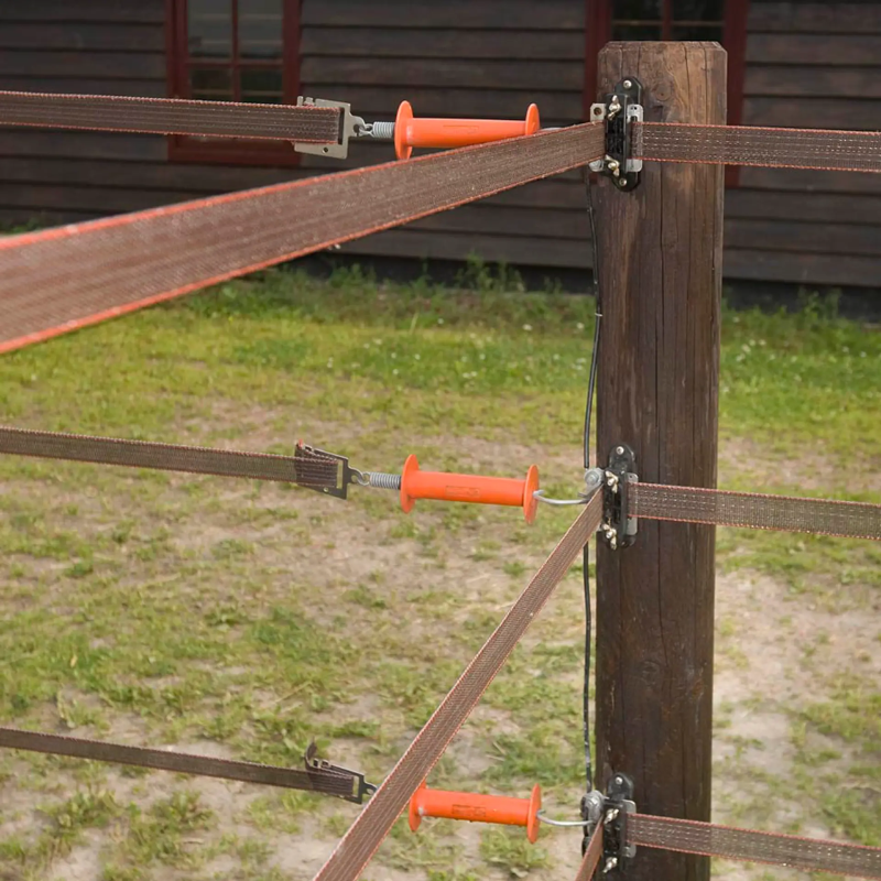 Gallagher bandklem 40 mm voor veilige aansluiting van schrikdraadlint