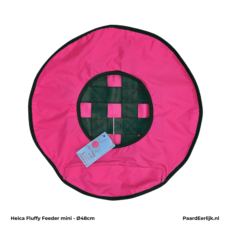 Heica Fluffy feeder mini in de kleur roze