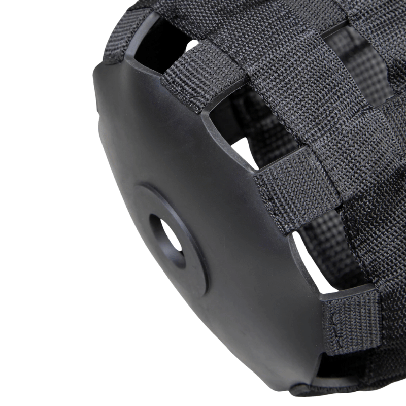 Het shires graasmasker heeft een rubber bodem