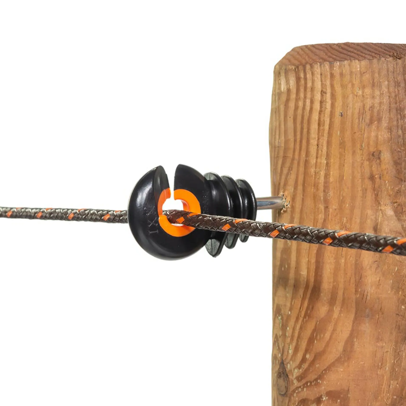 Sterke ringisolator voor schrikdraad koord