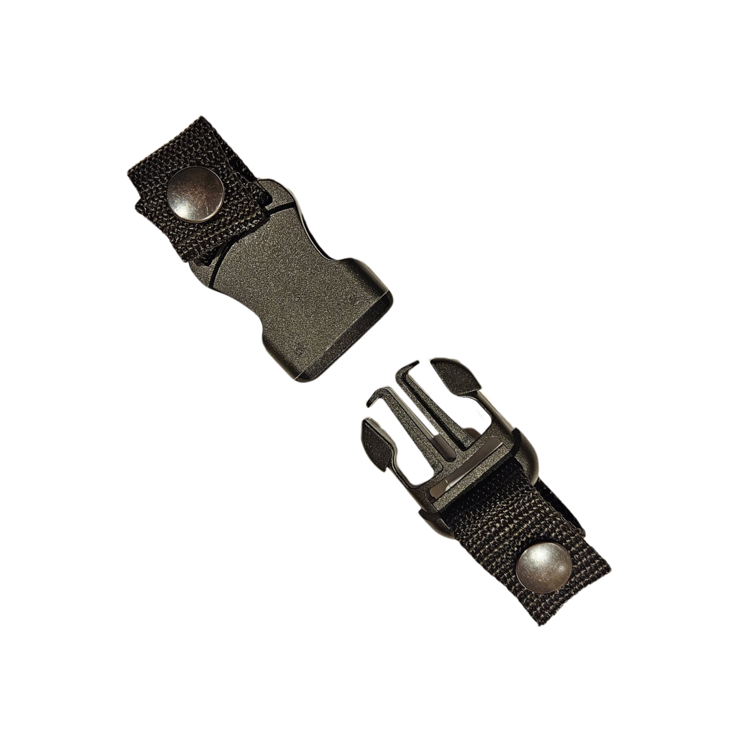 zwarte kliksluiting voor hooinetten