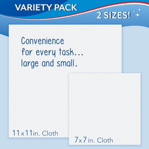 herbruikbare bamboe verzorgingsdoeken in twee maten