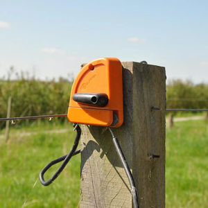 Gallagher afrasteringsschakelaar 060705 – ideaal om percelen met paarden slim te verdelen en stroomzones snel te controleren.