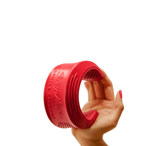 Flexibele striphair vachtborstel