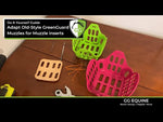 Hoe plaats je de leren inlegplaat in oudere GreenGuard graasmaskers