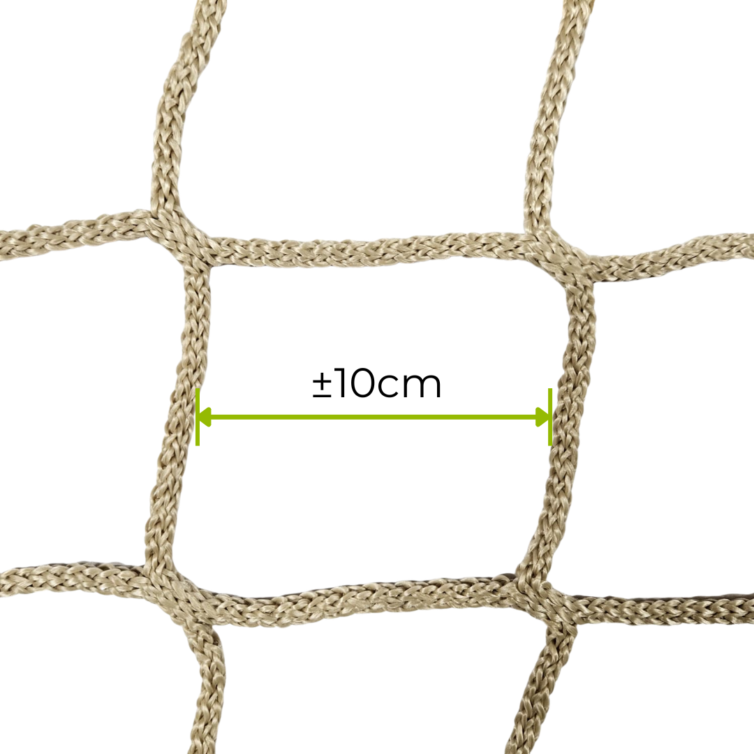 net met maas 10cm met maat aanduiding